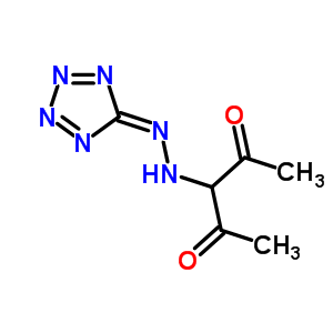 2,4-Pentanedione, 3-(1h-tetrazol-5-ylazo)- Structure,74999-20-5Structure