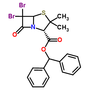 Benzyl 6,6-dibromopenicillanate Structure,75527-84-3Structure