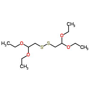 Bis(2,2-diethoxyethyl) disulfide Structure,76505-71-0Structure