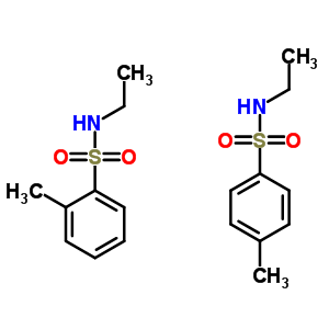 N-ethyltoluenesulfonamide (o-and p-mixture) Structure,76902-32-4Structure