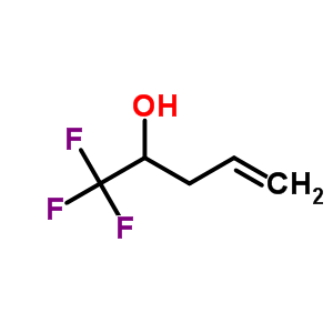 5,5,5-Trifluoropent-1-en-4-ol Structure,77342-37-1Structure