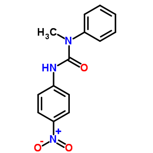 n-甲基-n-(4-硝基苯基)-n-苯基-脲結(jié)構(gòu)式_77585-89-8結(jié)構(gòu)式