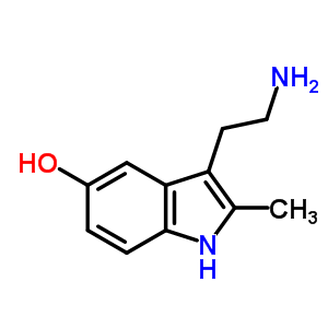 2-Methyl-5-hydroxytryptamine hydrochloride Structure,78263-90-8Structure