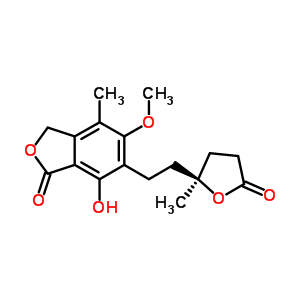 Mycophenolic acid lactone (ep impurity h) Structure,79081-87-1Structure