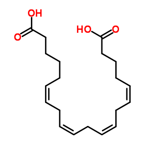 (5Z,8z,11z,14z)-icosa-5,8,11,14-tetraenedioic acid Structure,79551-84-1Structure