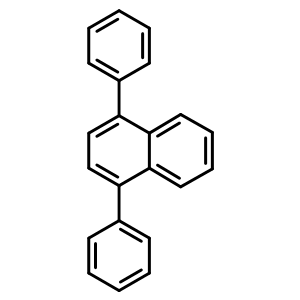 1,4-二苯基萘結(jié)構(gòu)式_796-30-5結(jié)構(gòu)式