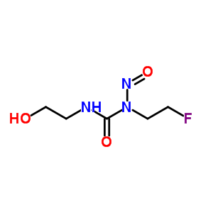 n-(2-氟乙基)-n-(2-羥基乙基)-n-亞硝基-脲結(jié)構(gòu)式_79955-35-4結(jié)構(gòu)式