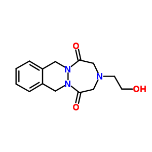 3-(2-Hydroxyethyl)-3,4,7,12-tetrahydro-1h-(1,2,5)triazepino(1,2-b)phthalazine-1,5(2h)-dione Structure,81215-74-9Structure