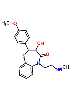 O-desacetyl-n-desmethyl diltiazem Structure,81353-09-5Structure