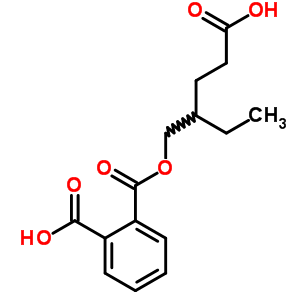 Mono(4-​carboxy-​2-​ethylbutyl) phthalate Structure,82975-92-6Structure