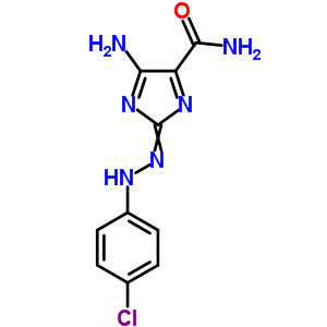 5-Amino-2-[(4-chlorophenyl)hydrazinylidene]imidazole-4-carboxamide Structure,83296-79-1Structure