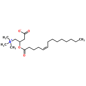 3-[(5Z)-5-tetradecenoyloxy]-4-(trimethylammonio)butanoate Structure,835598-21-5Structure