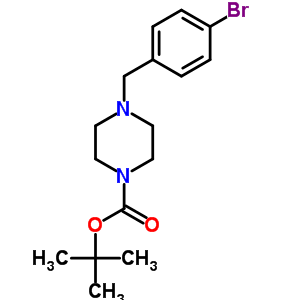 1-Boc-4-(4-bromobenzyl)piperazine Structure,844891-10-7Structure