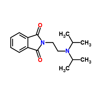 2-[2-(Dipropan-2-ylamino)ethyl]isoindole-1,3-dione Structure,85262-27-7Structure