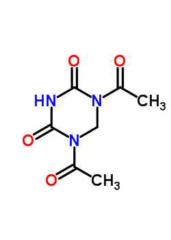 1,5-Diacetyl-1,3,5-triazinane-2,4-dione Structure,86320-44-7Structure