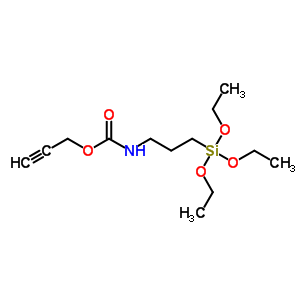 O-(propargyloxy)-n-(triethoxysilylpropyl)urethane Structure,870987-68-1Structure