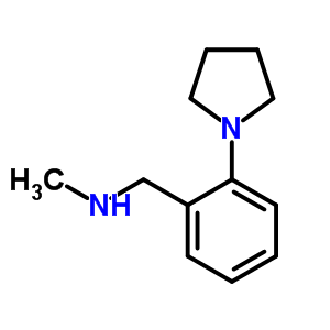 N-methyl-2-pyrrolidin-1-ylbenzylamine Structure,871217-37-7Structure