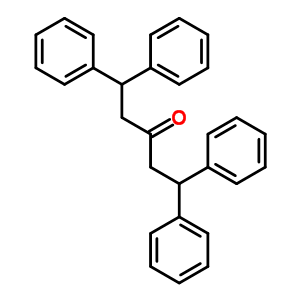 3-Pentanone,1,1,5,5-tetraphenyl- Structure,87351-03-9Structure