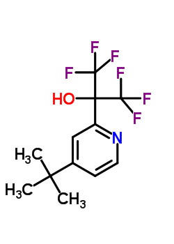 1,1,1,3,3,3-Hexafluoro-2-(4-tert-butylpyridin-2-yl)propan-2-ol Structure,87432-81-3Structure