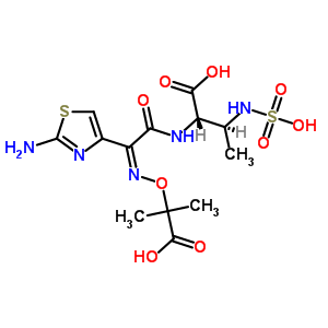 (2S,3s)-2-[[(2z)-2-(2-氨基-4-噻唑)-2-[(1-羧基-1-甲基乙氧基)亞氨基]乙?；鵠氨基]-3-(硫氨基)丁酸結(jié)構(gòu)式_87500-74-1結(jié)構(gòu)式