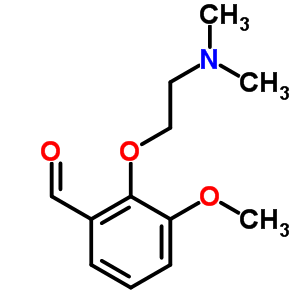 2-(2-Dimethylamino-ethoxy)-3-methoxy-benzaldehyde Structure,883549-58-4Structure