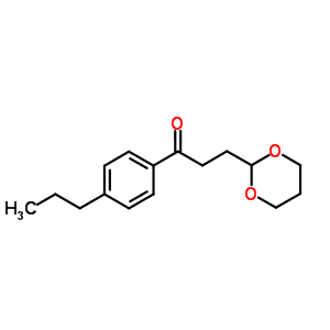 3-(1,3-Dioxan-2-yl)-4-n-propyl propiopphenone Structure,884504-30-7Structure