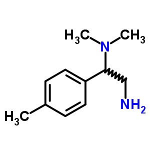 N*1*,N*1*-Dimethyl-1-p-tolyl-ethane-1,2-diamine Structure,889939-66-6Structure