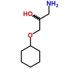 1-Amino-3-cyclohexyloxy-propan-2-ol Structure,89100-83-4Structure