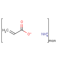 聚丙烯酸銨結(jié)構(gòu)式_9003-03-6結(jié)構(gòu)式