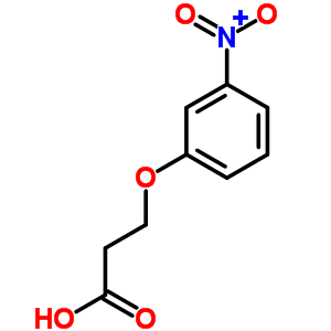 3-(3-Nitrophenoxy)propanoic acid Structure,91004-46-5Structure