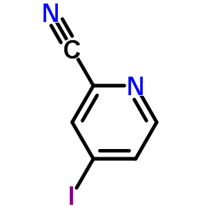 4-碘-2-吡啶甲腈結(jié)構(gòu)式_913836-19-8結(jié)構(gòu)式