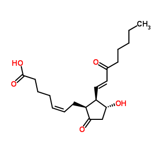 (5Z,8beta,11alpha,13e)-11-hydroxy-9,15-dioxoprosta-5,13-dien-1-oic acid Structure,914804-63-0Structure