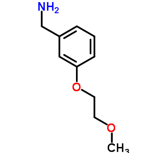 3-(2-Methoxy-ethoxy)-benzylamine Structure,919016-97-0Structure