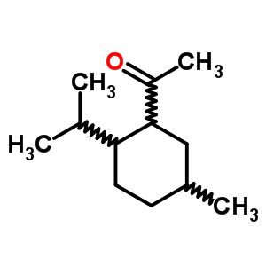 1-(5-Methyl-2-propan-2-yl-cyclohexyl)ethanone Structure,92037-19-9Structure