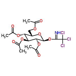 2,3,4,6-Tetra-o-acetyl-beta-d-glucopyranosyl 2,2,2-trichloroacetimidate Structure,92052-29-4Structure