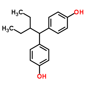 4-[2-Ethyl-1-(4-hydroxyphenyl)butyl]phenol Structure,92569-29-4Structure