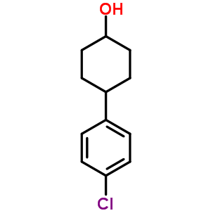 Cyclohexanol, 4-(4-chlorophenyl)- Structure,930766-09-9Structure