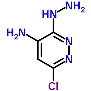 6-Chloro-3-hydrazinylpyridazin-4-amine Structure,934-26-9Structure