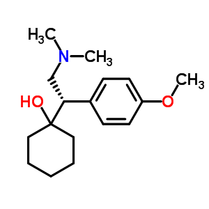 1-[2-(Dimethylamino)-1-(4-methoxyphenyl)ethyl]cyclohexanol Structure,93413-44-6Structure