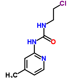 1-(2-Chloroethyl)-3-(4-methylpyridin-2-yl)urea Structure,93701-50-9Structure