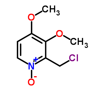 2-Chloromethyl-3,4-dimethoxypyridine-n-oxide Structure,953787-47-8Structure