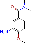 3-Amino-4-methoxy-n,n-dimethylbenzamide Structure,953888-49-8Structure